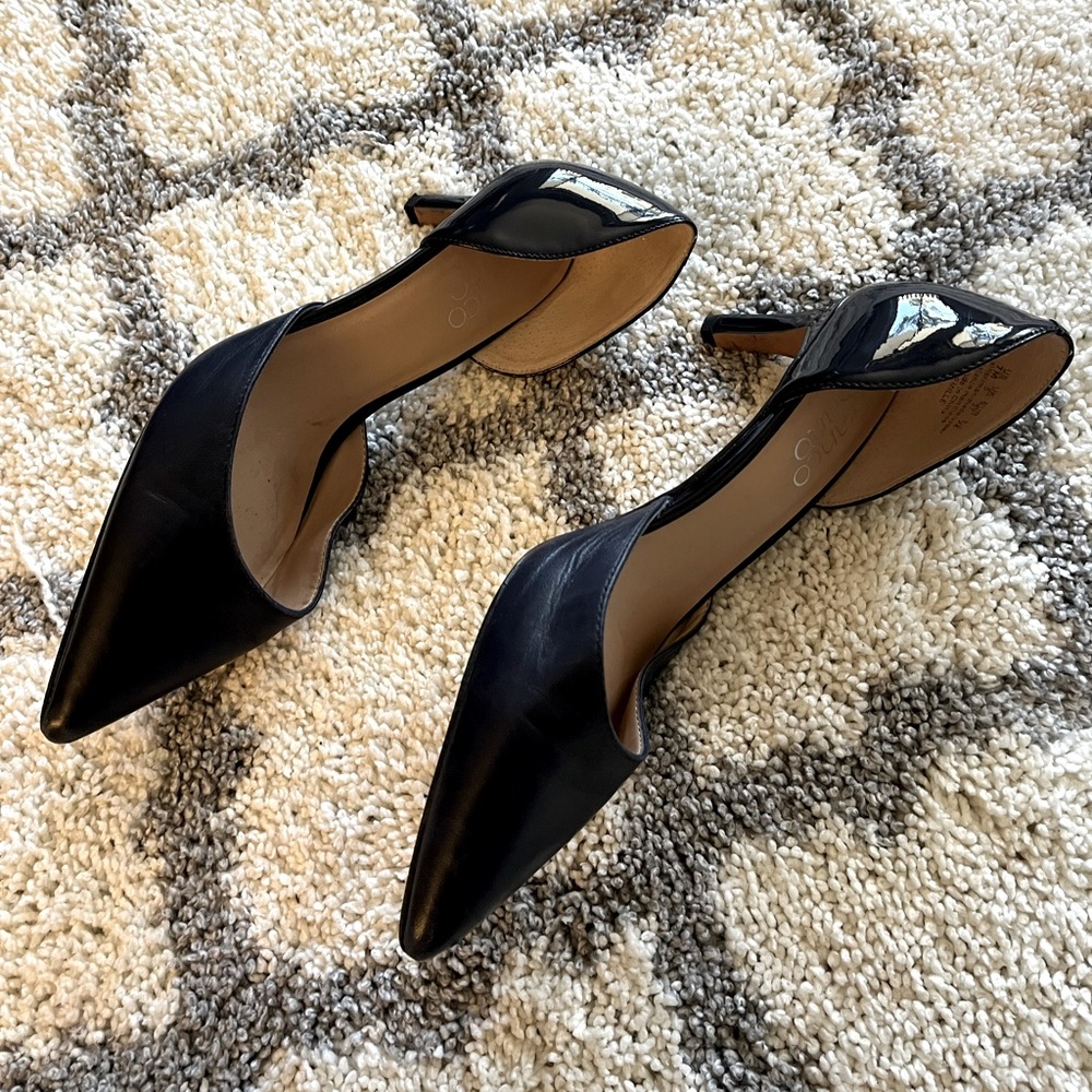 Navy color heels
